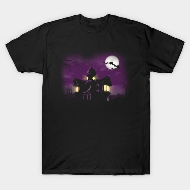 Spooky Haunted House T-Shirt by NerdShizzle